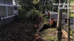 Dinas PUPR Magetan Tanggulangi Talud Longsor di Ruas Mojopurno–Genengan