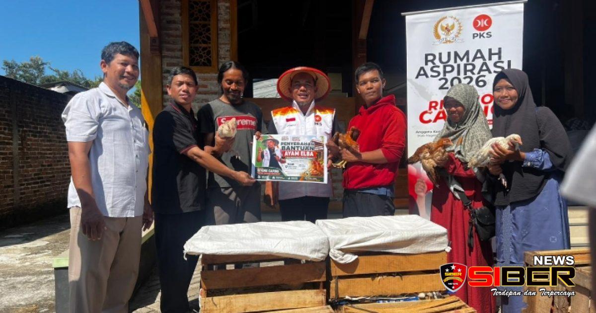 Riyono Caping Perkuat Ekonomi Rakyat Lewat Bantuan Ayam ELBA di Magetan