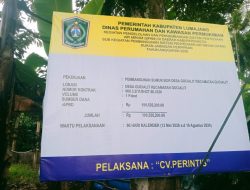Sempat jadi Sorotan Awak media Papan Informasi Kegiatan Sumur Bor, CV Konsultan Pengawas tidak ada, Akhirnya ada titik terang