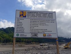Pelaksana dari PT Brantas Abipraya dan PT Artajaya Mahakarya Samudra mulai kerjakan Tanggul di Desa Sumberwuluh
