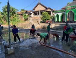 Dana RT Rp3 Juta dari Pemkab Dimaksimalkan, Warga Desa Pojok Bergotong Royong Bangun Bahu Jalan