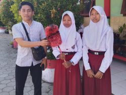 Tak Hanya MBG yang Bermanfaat, Siswa SDN Kemirian 1 Tamanan Sulap Tali Ompreng Jadi Alat Pembersih