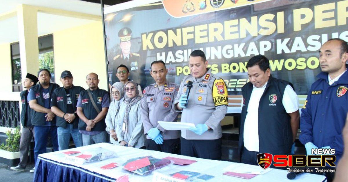 Dua Aksi Pencurian dibongkar Satreskrim Polres  Bondowoso, Polisi Amankan Pelaku dan Sejumlah Barang Bukti
