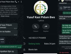 Waspada Penipuan Mengatasnamakan Kasi Pidum  Kejari Bondowoso