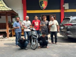 Pelarian Pelaku Curanmor Kandas Ditangan Tim URC Macan Blambangan Unit Satu Polresta Banyuwangi
