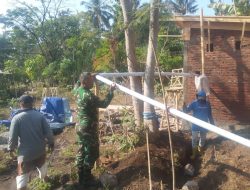 Pengeboran Air Rampung 100 Persen, Babinsa Optimistis Produktivitas Petani Jebung Kidul Meningkat