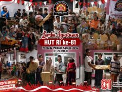 Pemuda-Pemudi Karang Jawa RT 23 RW 10: Lomba Agustusan Sangat Meriah, Kompak Gotong Royong & Aktif Mencari Donasi