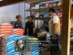 Cek Langsung ke Pasar, Perum Bulog Bondowoso Pastikan Harga Beras dan Stok Aman