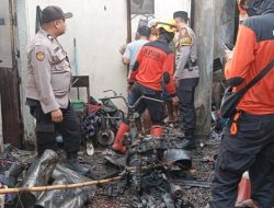 Rumah Warga Desa Taman Grujugan Bondowoso Terbakar, Kerugian Ditaksir Rp125 Juta