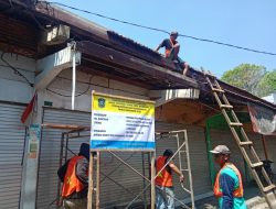 Muhammad Ridha Kadis Diskopindak Lumajang, Rehabilitasi Pasar Klojen dikerjakan CV Duta Mulia Teknik