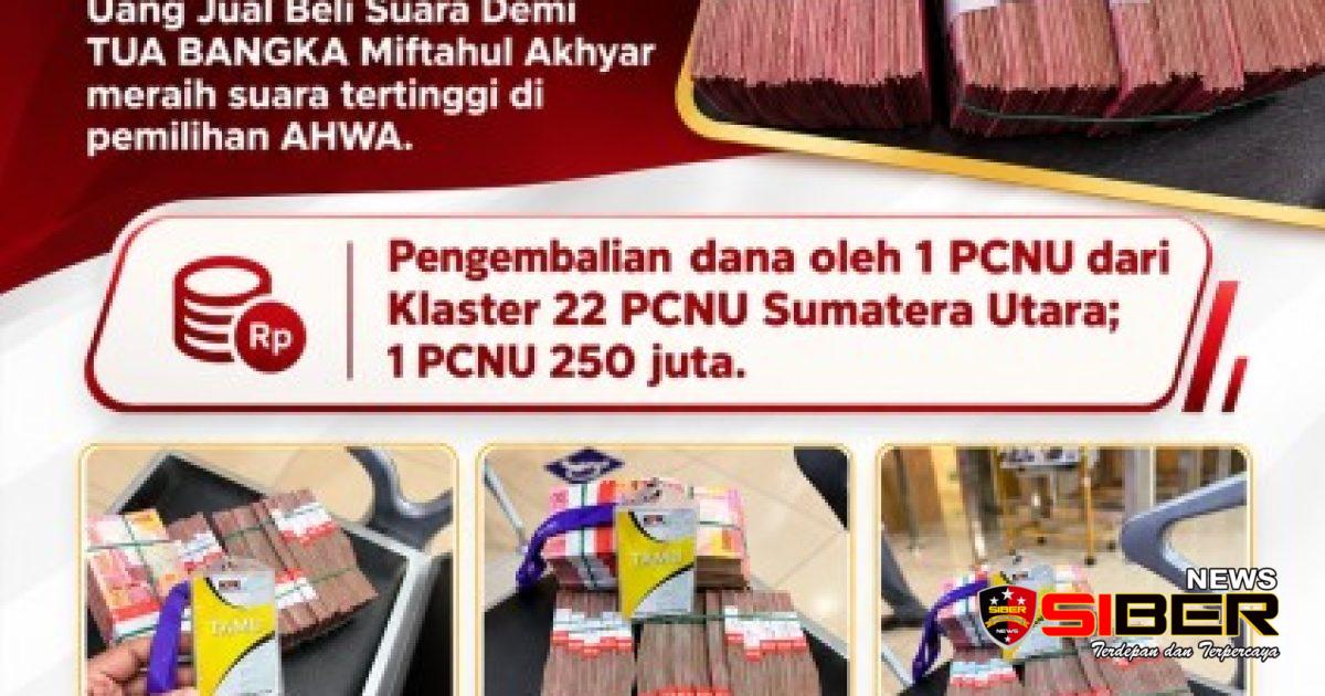 Wahai Para Penyuap Peserta Muktamar  Berhentilah Berpura-pura
