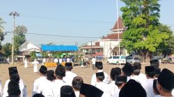 Kompak, 1.000 Pelajar Ikuti Apel Hari Santri Forum Banom MWC NU Sukosari